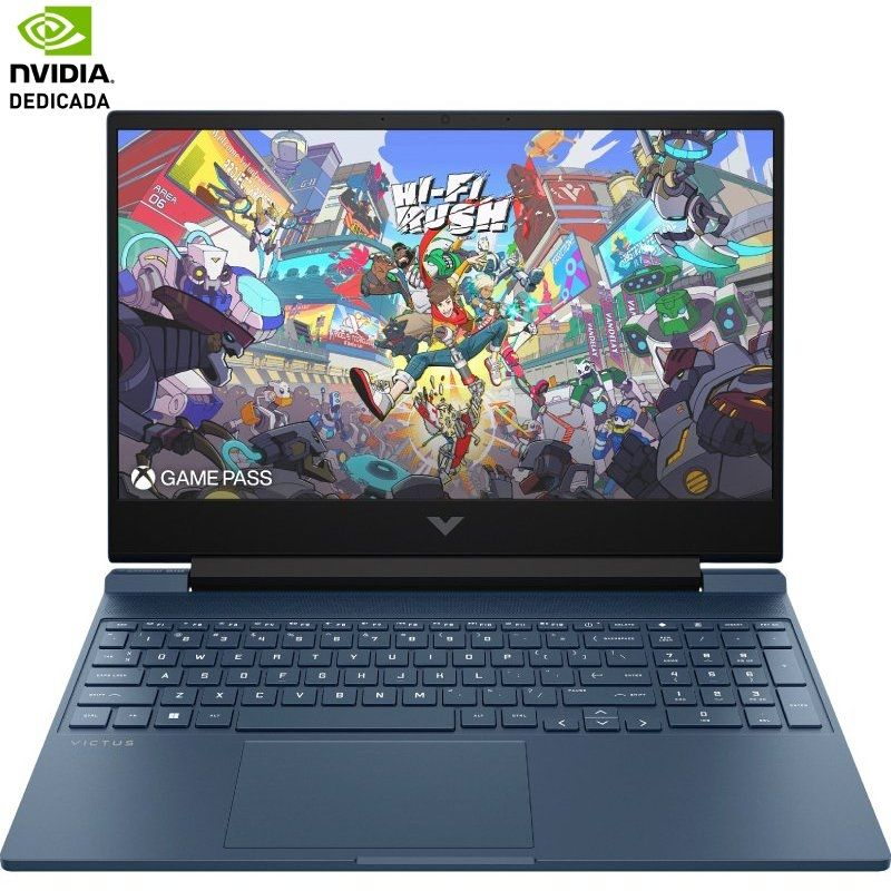 Portátil Gaming HP Victus 15-FA2039NS Intel Core 7-240H/ 16GB/ 1TB SSD/ GeForce RTX 5060/ 15.6'/ Sin Sistema Operativo