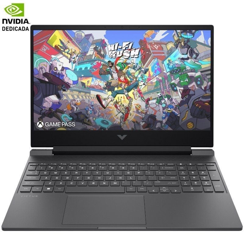 Portátil Gaming HP Victus 15-FA2707NS Intel Core i5-13420H/ 32GB/ 1TB SSD/ GeForce RTX 4050/ 15.6'/ Sin Sistema Operativo