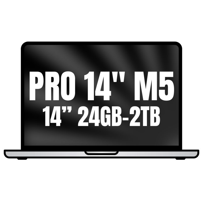 Apple Macbook Pro 14'/ M5 Pro 18-Core CPU/ 24GB/ 2TB SSD/ 20-Core GPU/ Plata