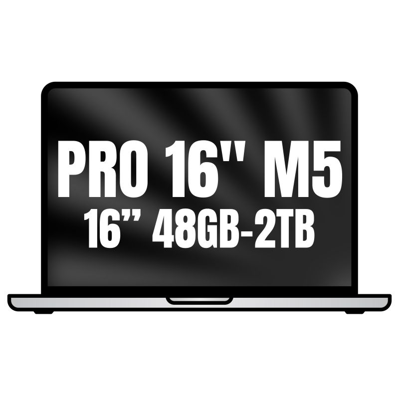 Apple Macbook Pro 16'/ M5 Max 18-Core CPU/ 48GB/ 2TB SSD/ 40-Core GPU/ Plata