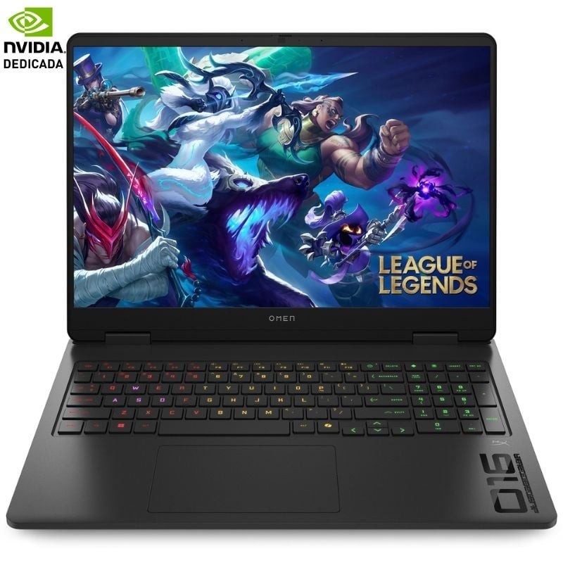 Portátil Gaming HP Omen 16-AN0012NS Intel Core Ultra 7-255H/ 32GB/ 1TB SSD/ GeForce RTX 5070/ 16'/ Sin Sistema Operativo