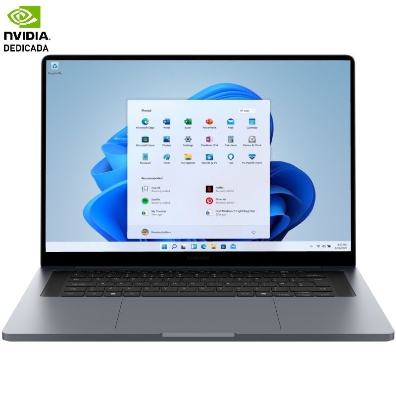 Portátil Gaming Samsung Galaxy Book6 Ultra Intel Core Ultra 7-356H/ 64GB/ 1TB SSD/ GeForce RTX 5070/ 16' Táctil/ Win11 Pro