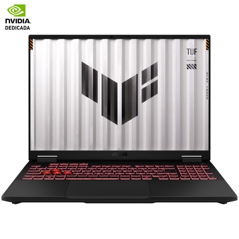 Portátil Gaming Asus TUF Gaming A16 TUF608UHI-TU239 Ryzen 7 260/ 16GB/ 512 SSD/ GeForce RTX 5050/ 16'/ Sin Sistema Operativo