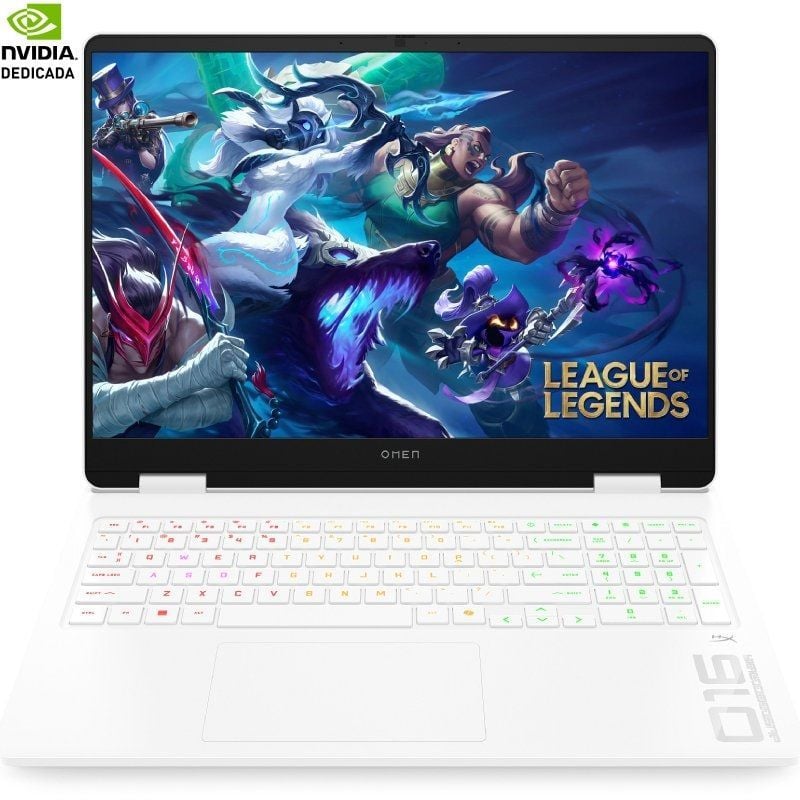 Portátil Gaming HP Omen 16-AM0044NS Intel Core i9-14900HX/ 32GB/ 1TB SSD/ GeForce RTX 5060/ 16'/ Sin Sistema Operativo