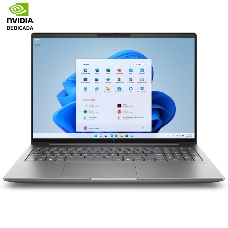 Portátil Workstation HP ZBook X G2i Intel Core Ultra 9-386H/ 64GB/ 2TB SSD/ RTX PRO 3000 Blackwell/ 16'/ Win11 Pro